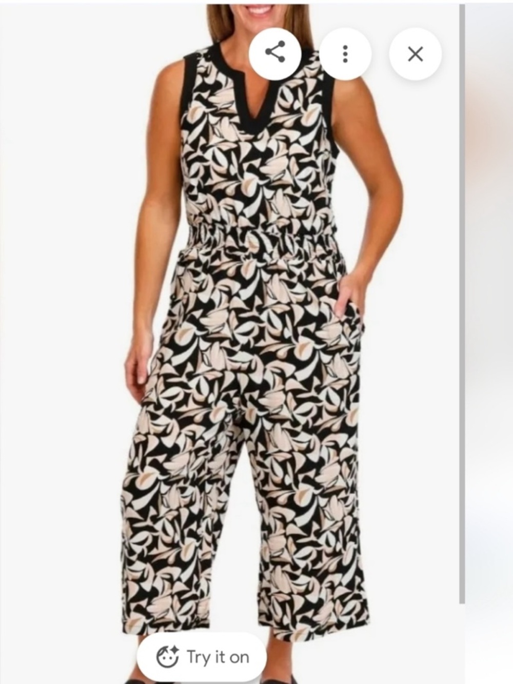🆕Luxology Floral Jumpsuit